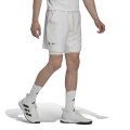 adidas Tennishose London 2in1 (Short und Tight) weiss Herren